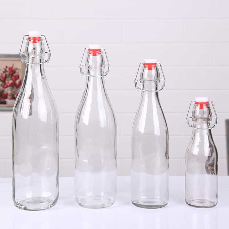 Wholesale Clear Flip Top Bottle 250ml